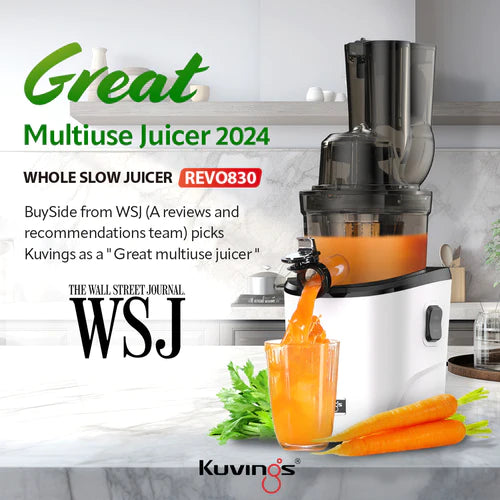 The Wall Street Journal picks Kuvings as a "Great multiuse juicer"